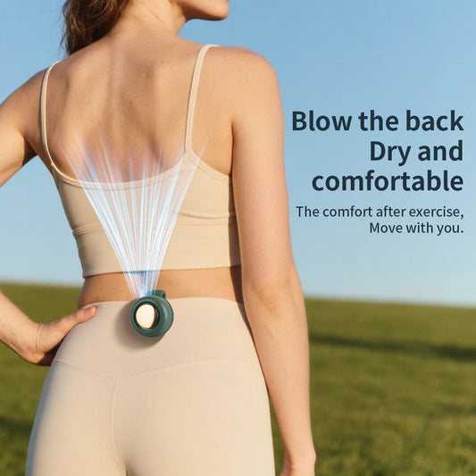 Hands-Free Cooling Fan – Portable Bladeless & Rechargeable