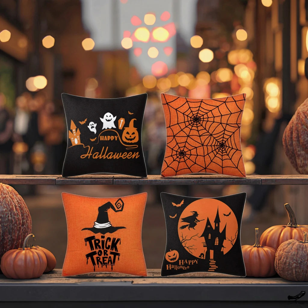 Halloween Home Decor Cushion Covers