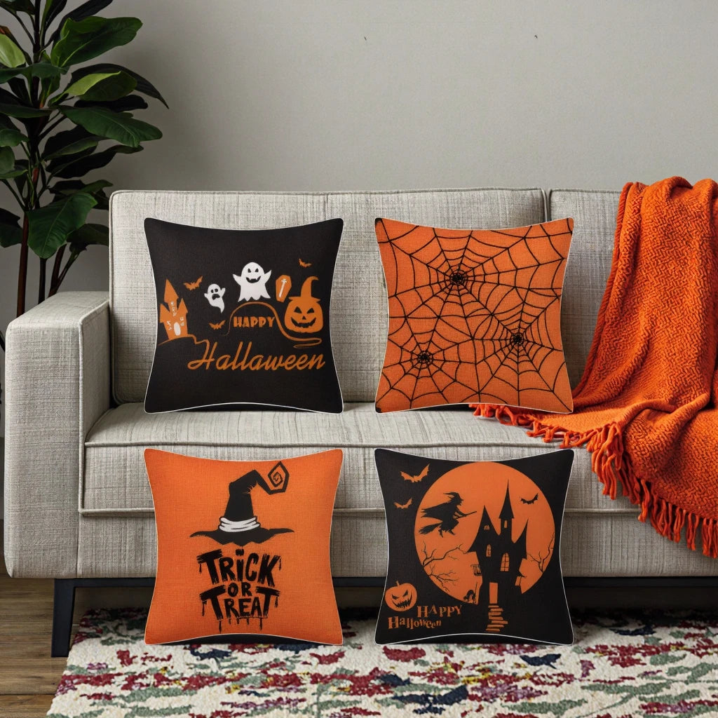 Halloween Home Decor Cushion Covers
