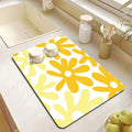 Absorbent Diatomite Kitchen Drain Mat