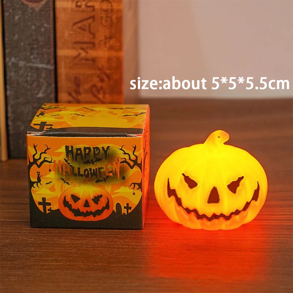 Pumpkin Lantern Candle  Light
