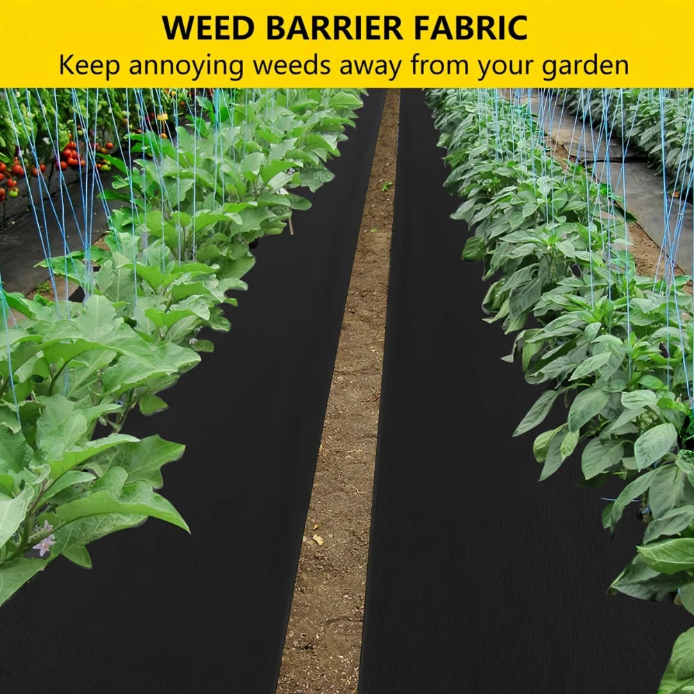 Heavy-Duty Weed Barrier Landscape Fabric