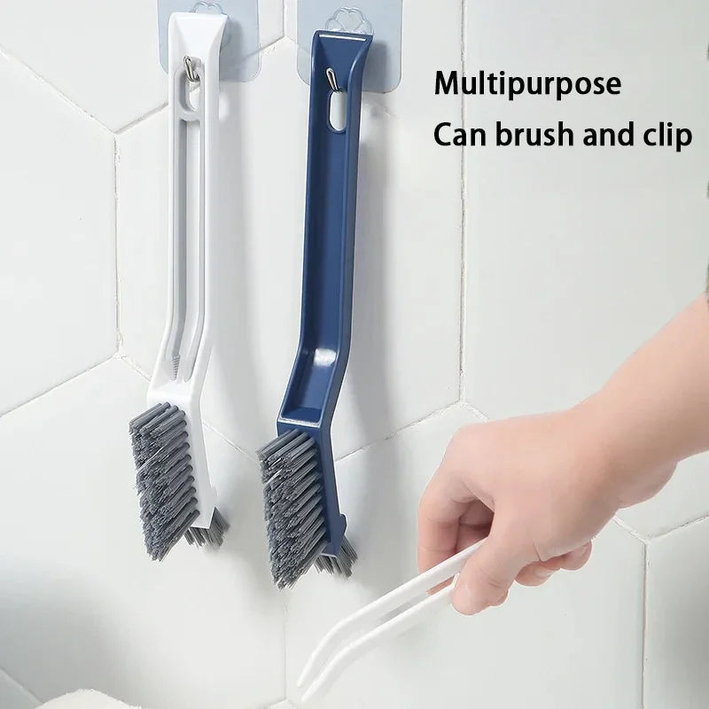 2-in-1 Corner & Tile Gap Cleaning Brush
