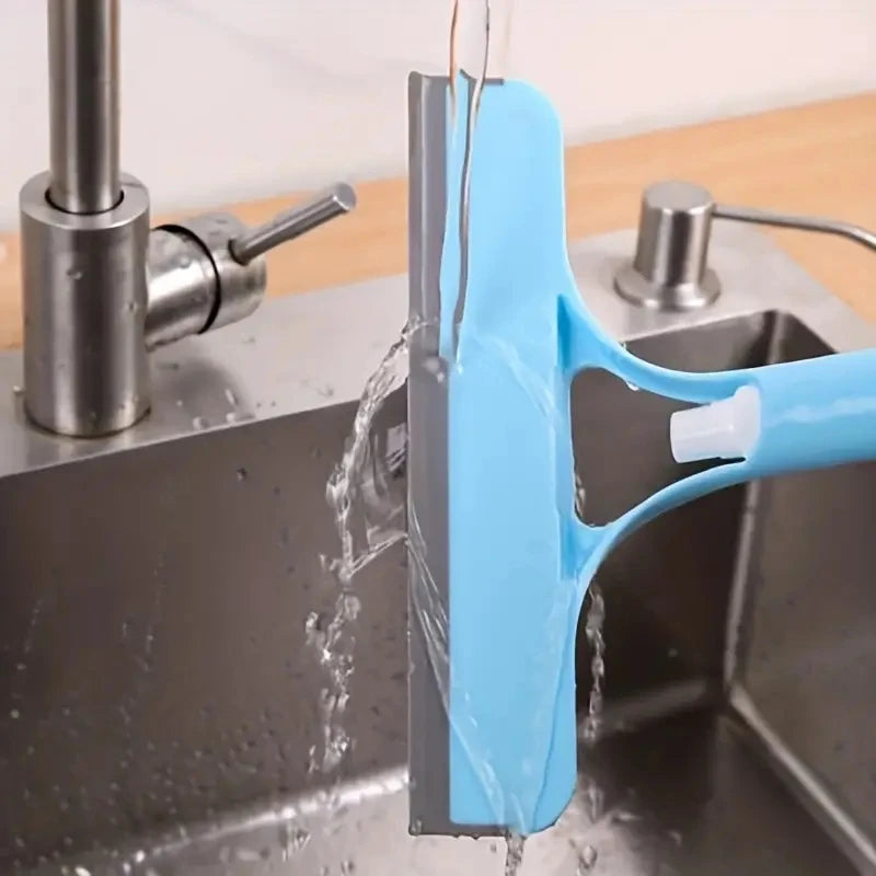 3-in-1 Window Scraper with Spray Bottle