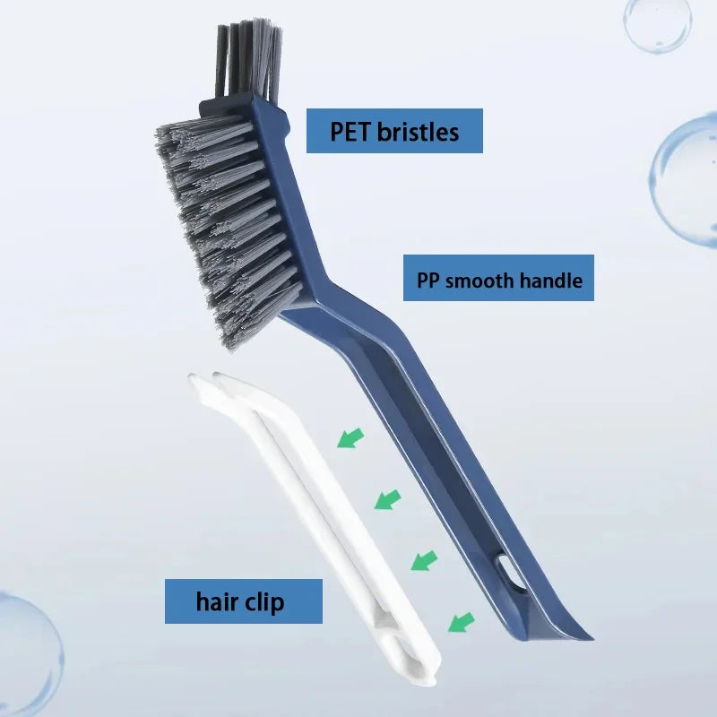2-in-1 Corner & Tile Gap Cleaning Brush