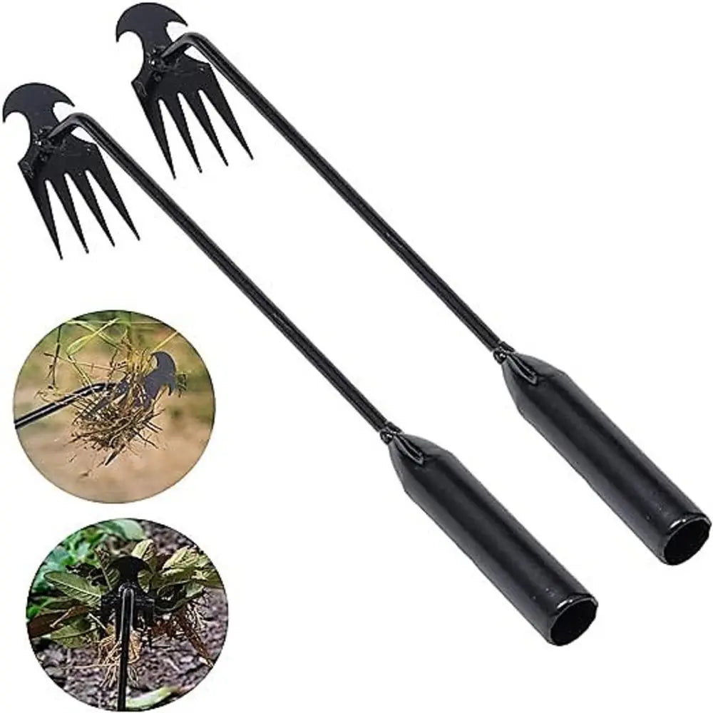 4-Tine Garden Hand Weeder (Set of 2)