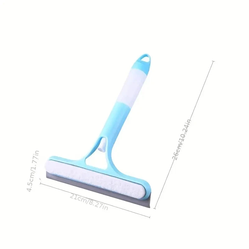 3-in-1 Window Scraper with Spray Bottle