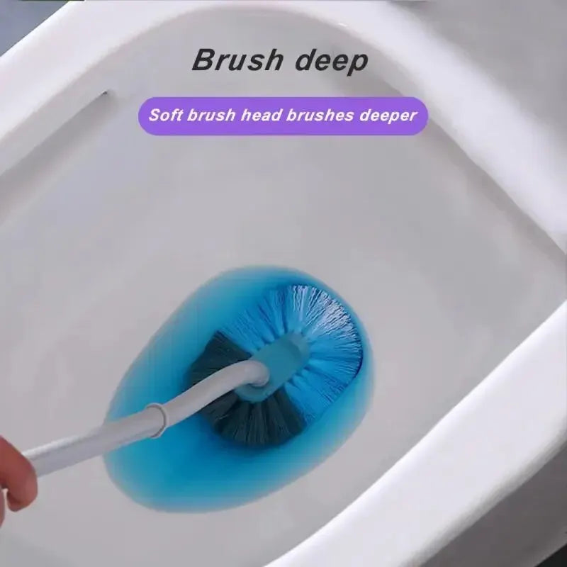 S-Shaped Long Handle Toilet Brush