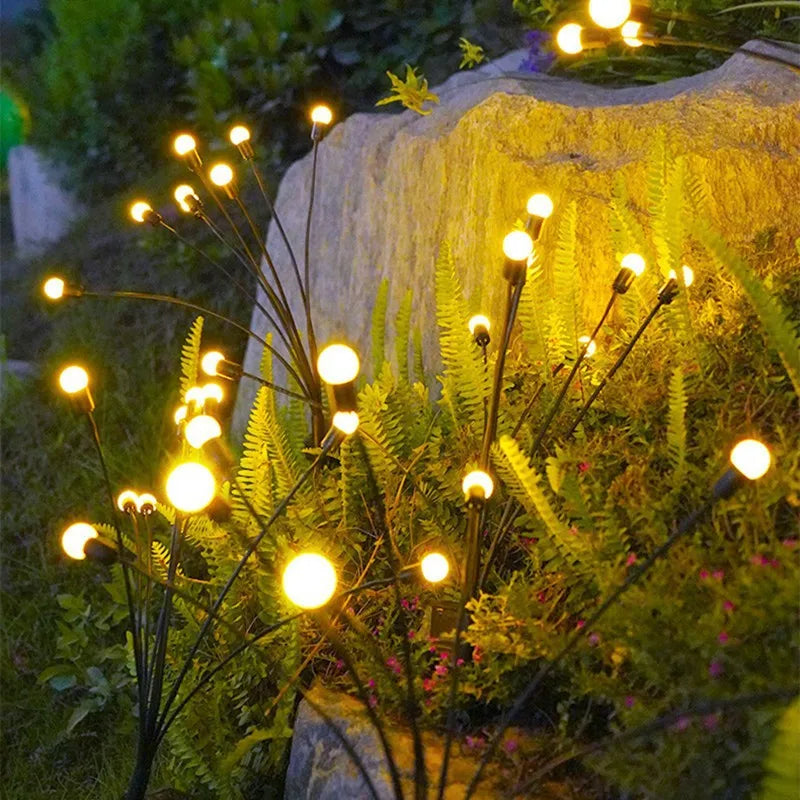 Solar Firefly Garden Stake Lights