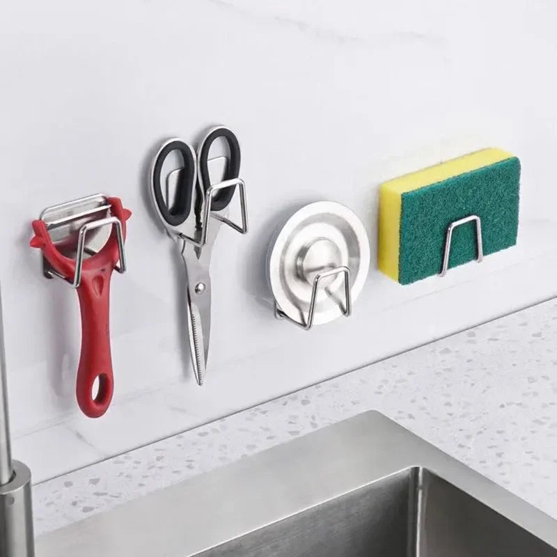 Stainless Steel Cabinet Shelf Support Clips (Set of 4)