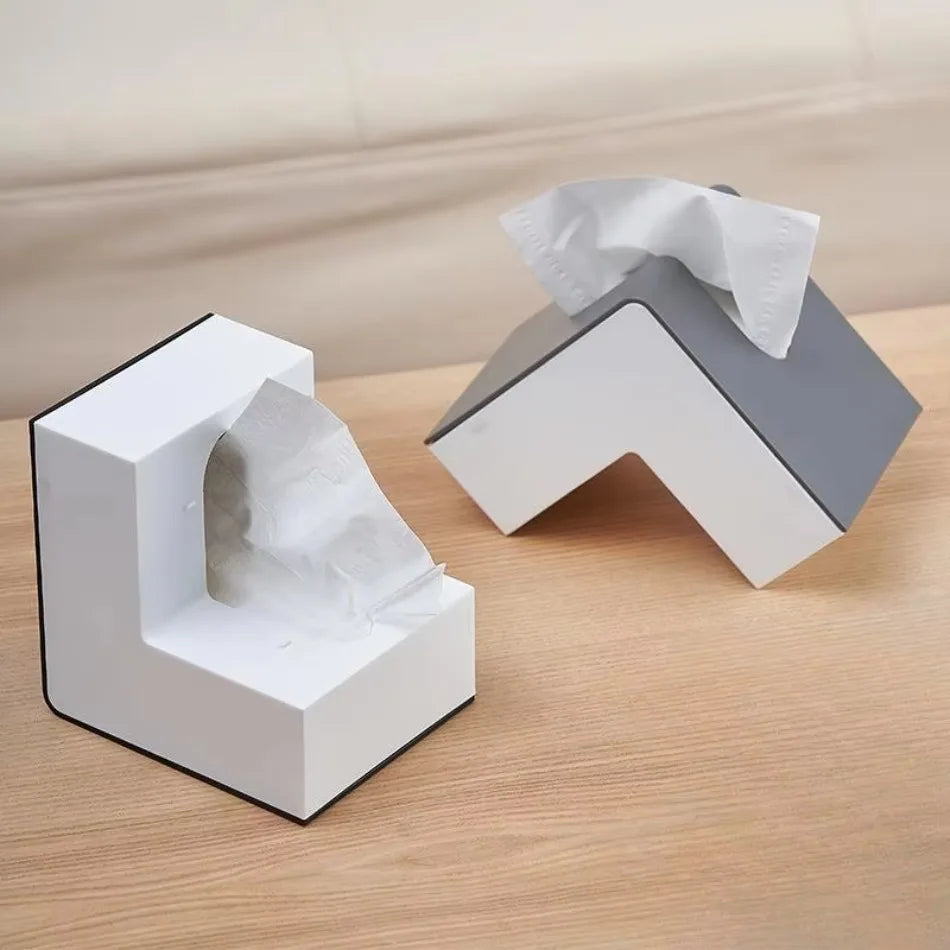 Modern Desktop Tissue Box Holder