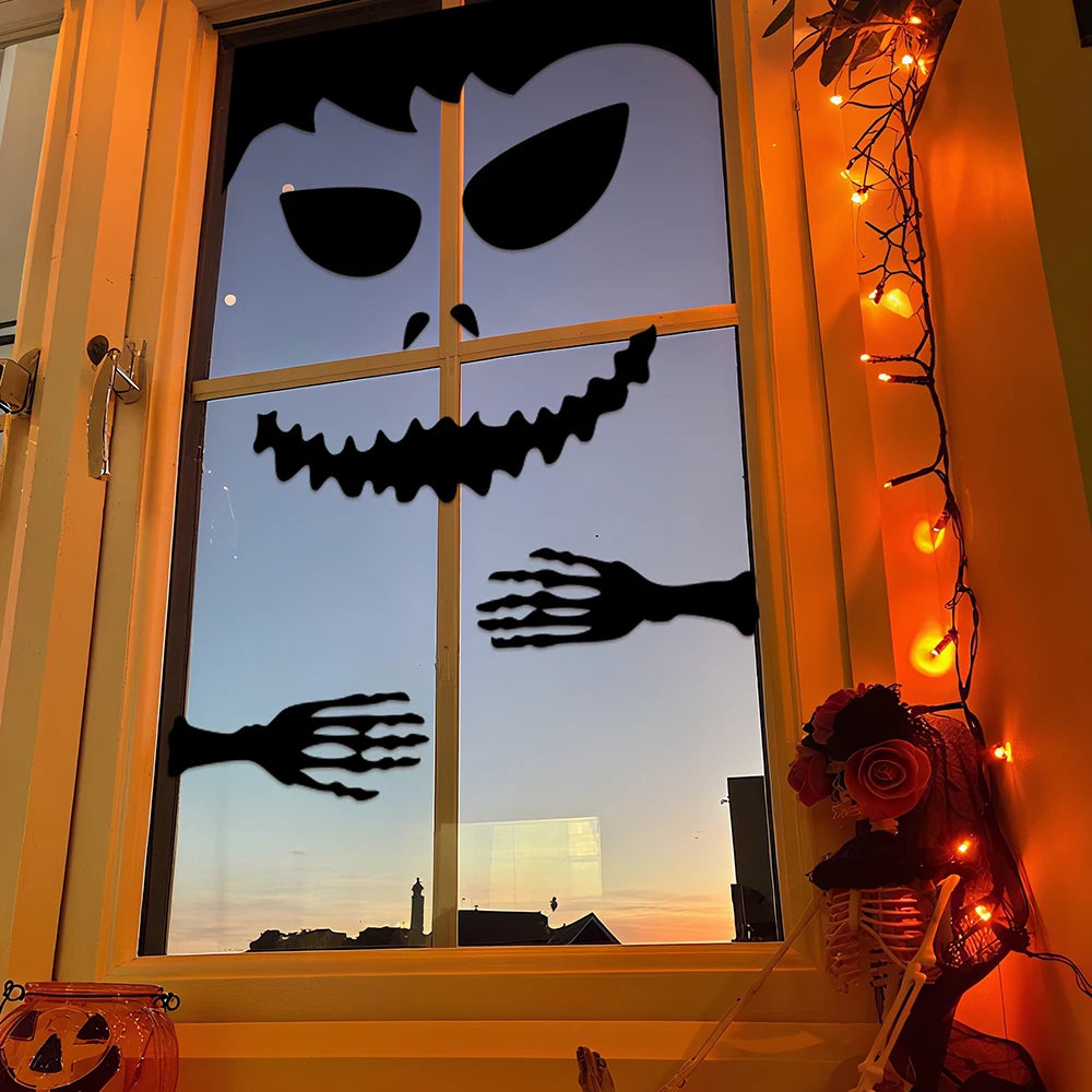 Halloween Decorations Room Door Stickers