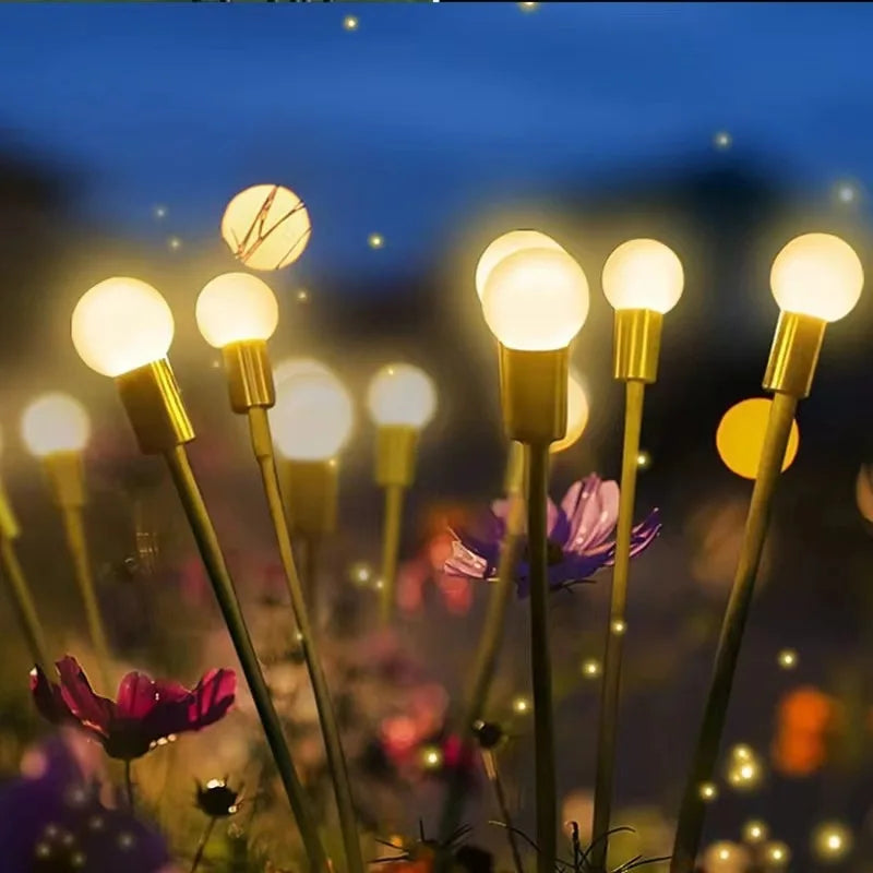 Solar Firefly Garden Stake Lights