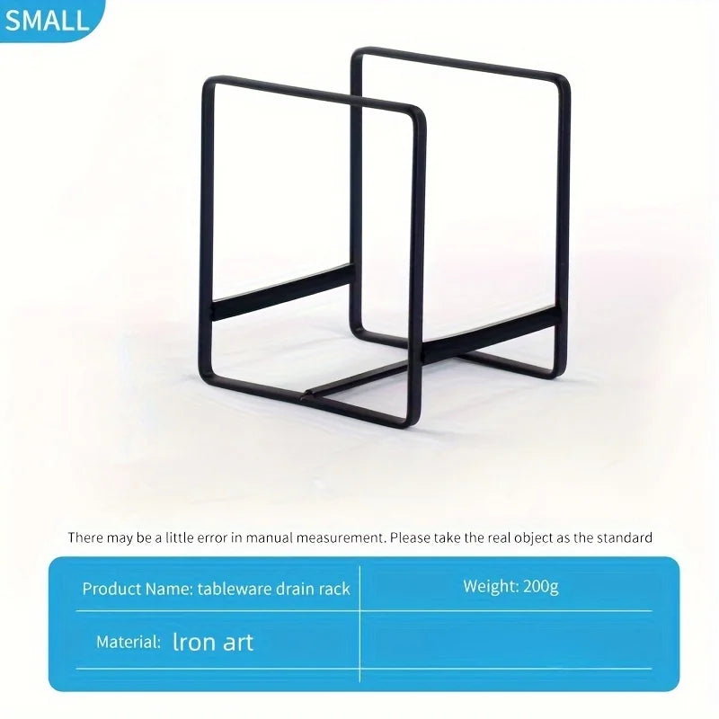 Iron Countertop Plate & Dish Drain Rack