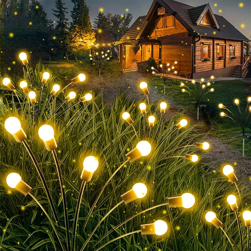 Solar Firefly Garden Stake Lights
