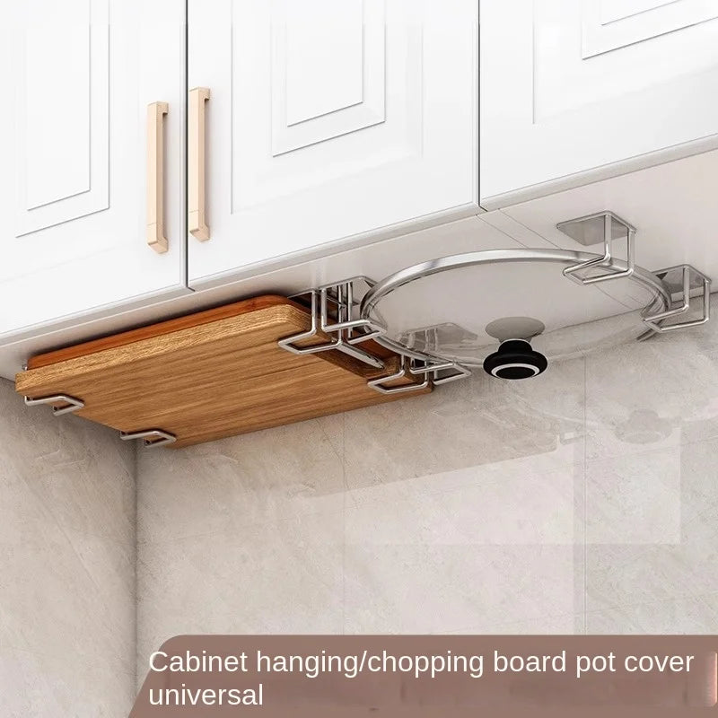 Stainless Steel Cabinet Shelf Support Clips (Set of 4)