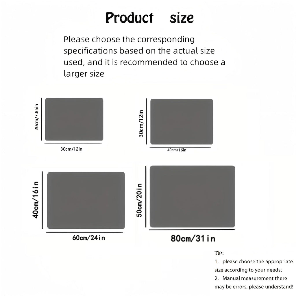 Absorbent Diatomite Kitchen Drain Mat