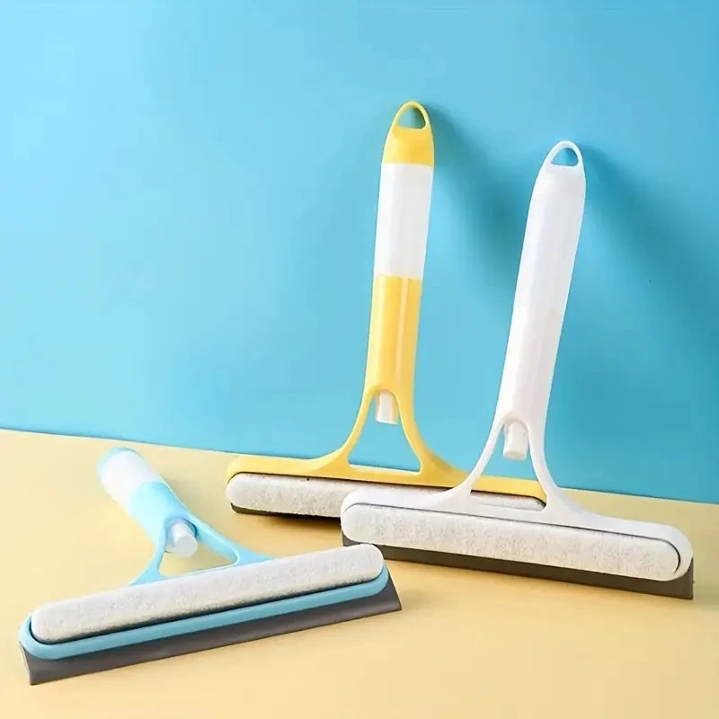 3-in-1 Window Scraper with Spray Bottle