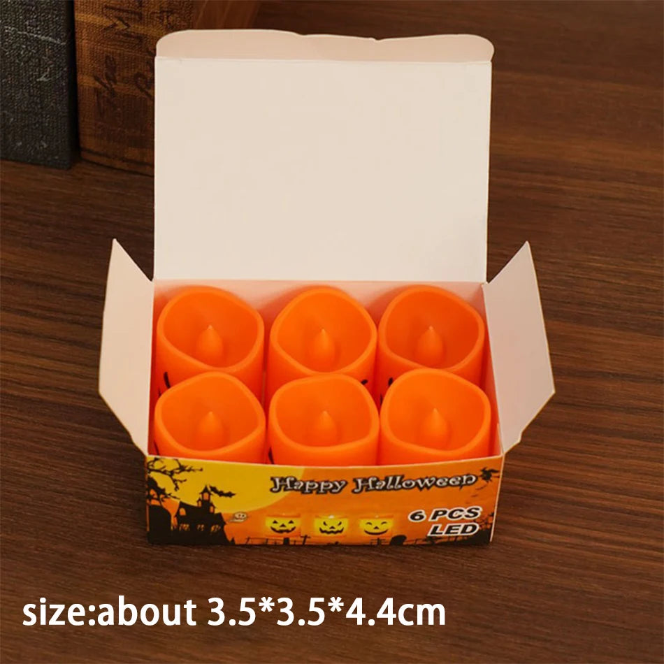 Pumpkin Lantern Candle  Light