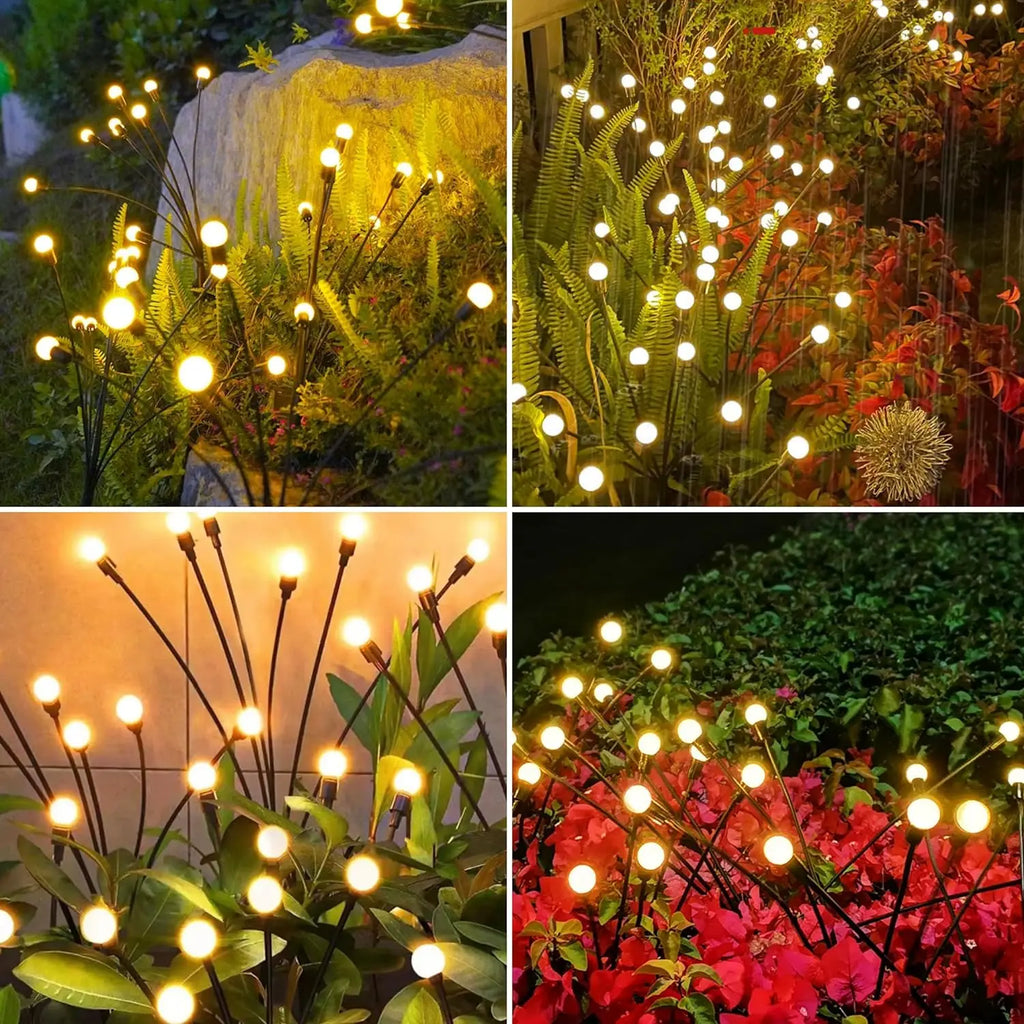 Solar Firefly Garden Stake Lights