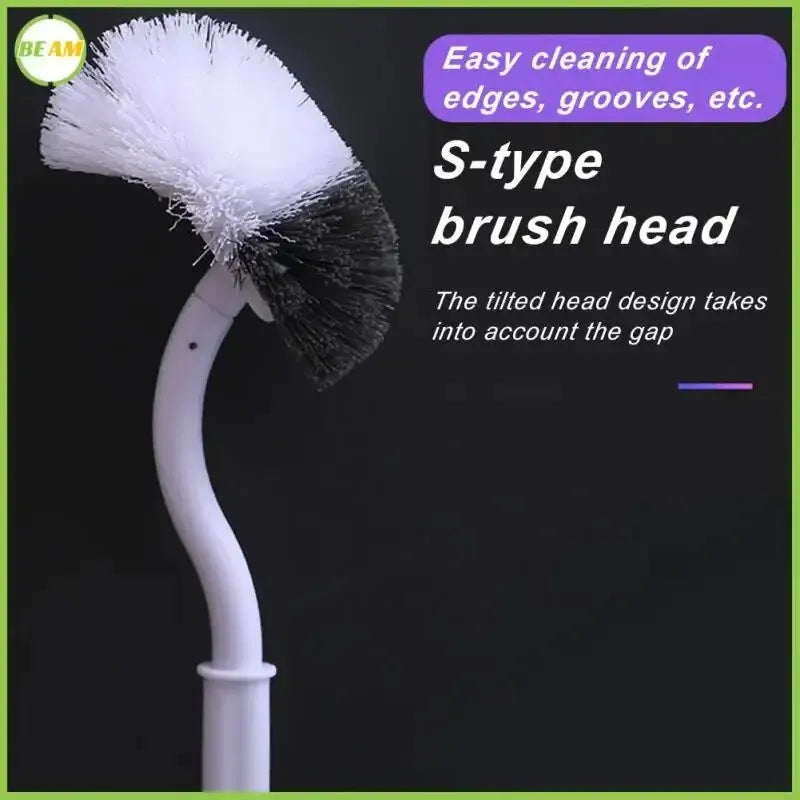 S-Shaped Long Handle Toilet Brush