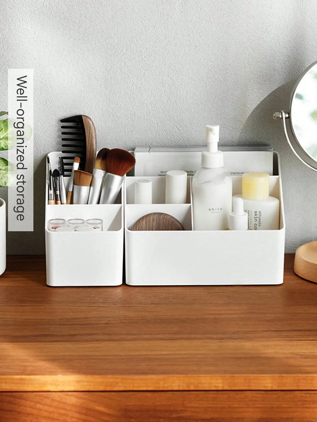 Desktop Multi-Compartment Storage Organiser