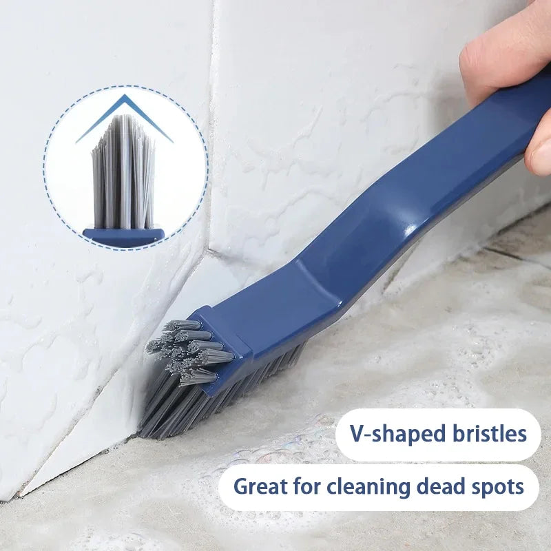 2-in-1 Corner & Tile Gap Cleaning Brush