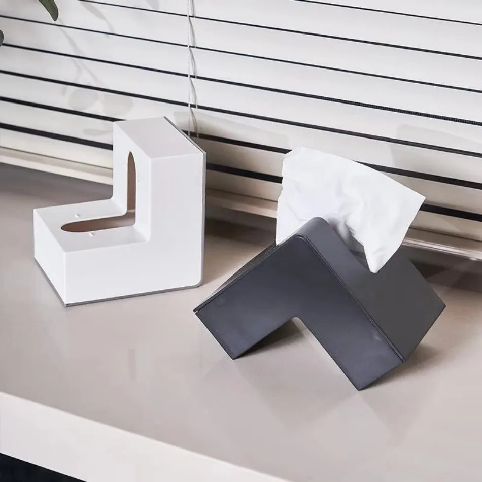 Modern Desktop Tissue Box Holder