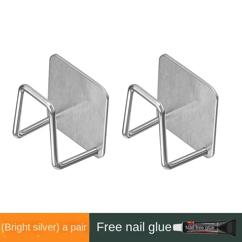 Stainless Steel Cabinet Shelf Support Clips (Set of 4)
