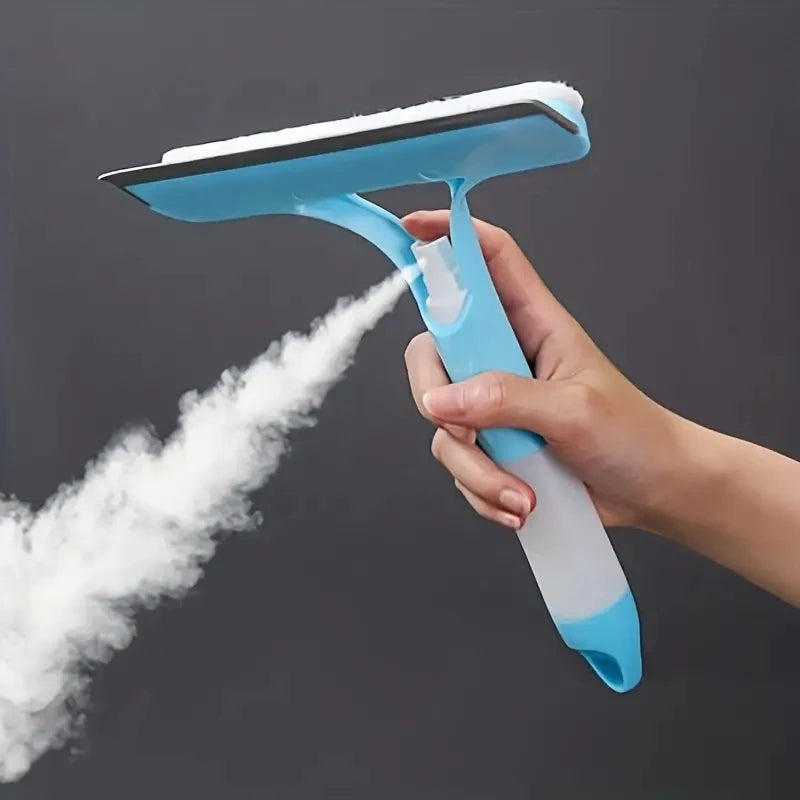 3-in-1 Window Scraper with Spray Bottle